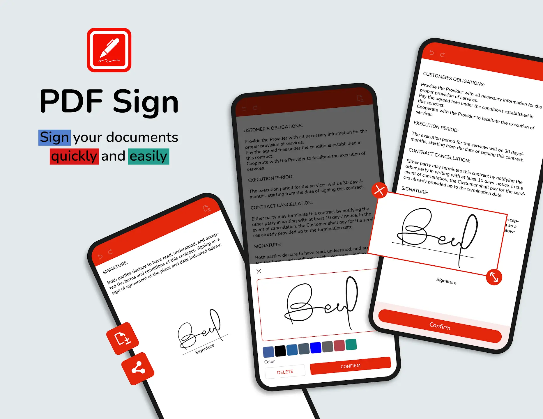 Mobile Apps for PDF Signing