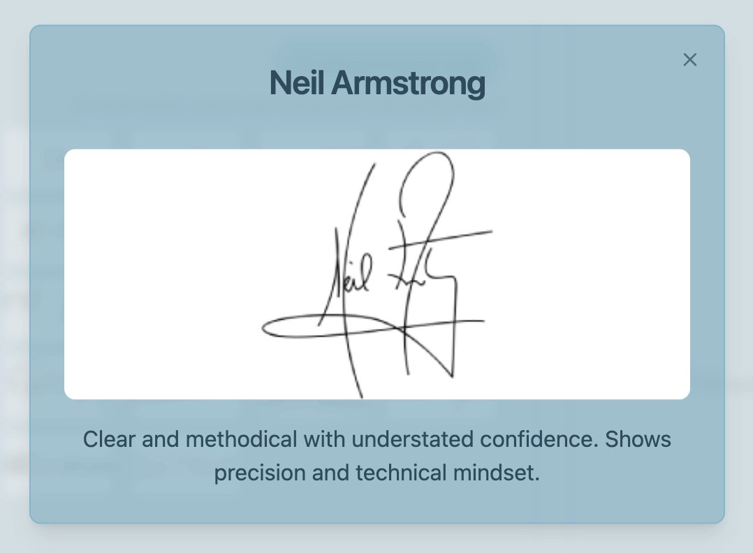 Select or Upload a Signature Style